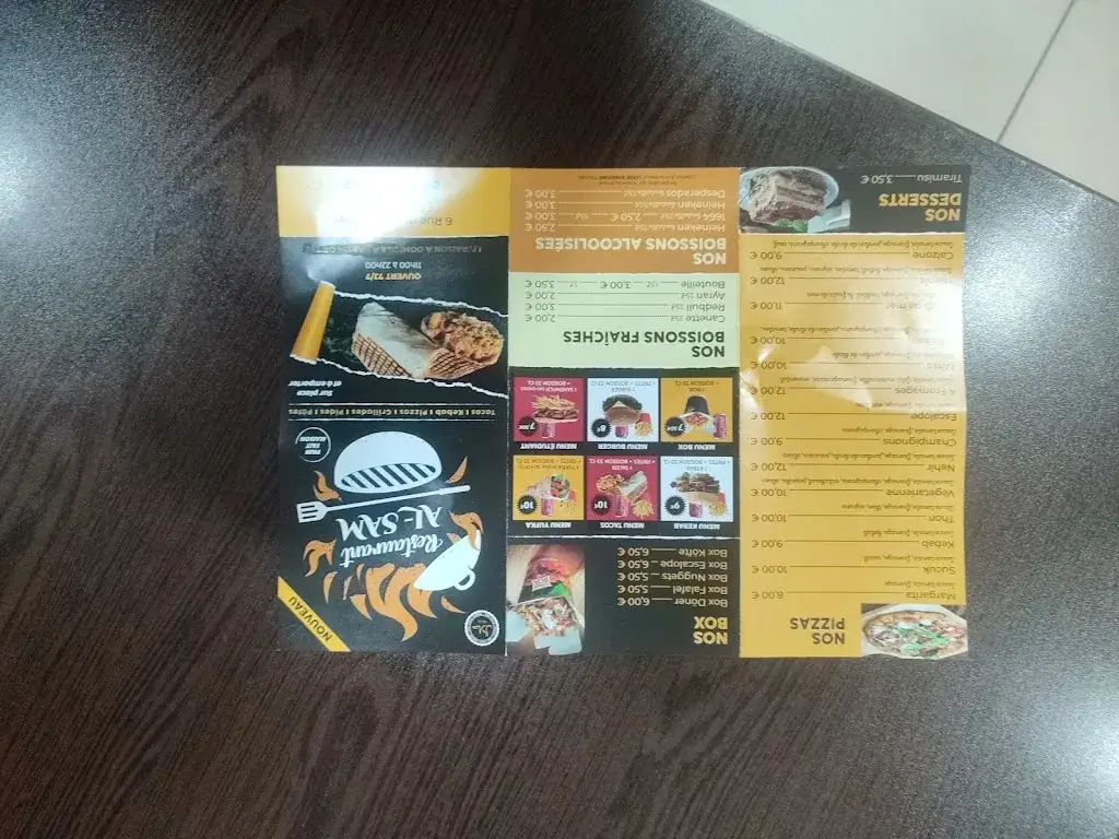 Menü_AL-SAM RESTAURANT_Altkirch_Bild_3