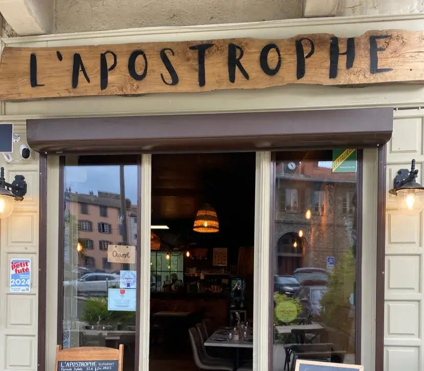 L'Apostrophe restaurant in Champeix