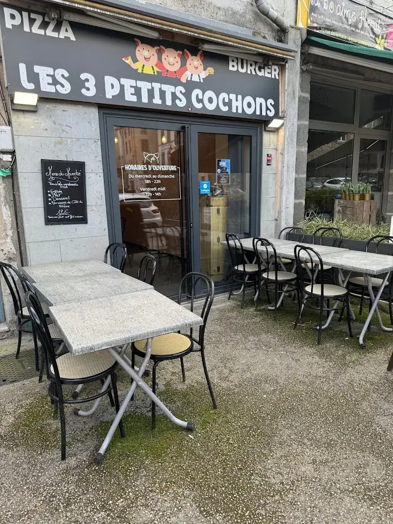 Les 3 petits cochons - Restaurant à Champeix - pizza•burgers restaurant in Champeix