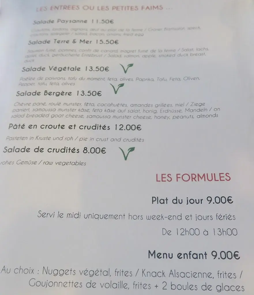 Menu_Restaurant Maison Rouge Barr_Barr_immagine_1