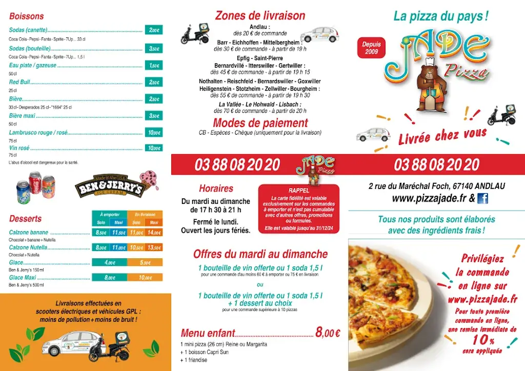 Menu_PIZZA LOOS - Andlau _Andlau_image_1