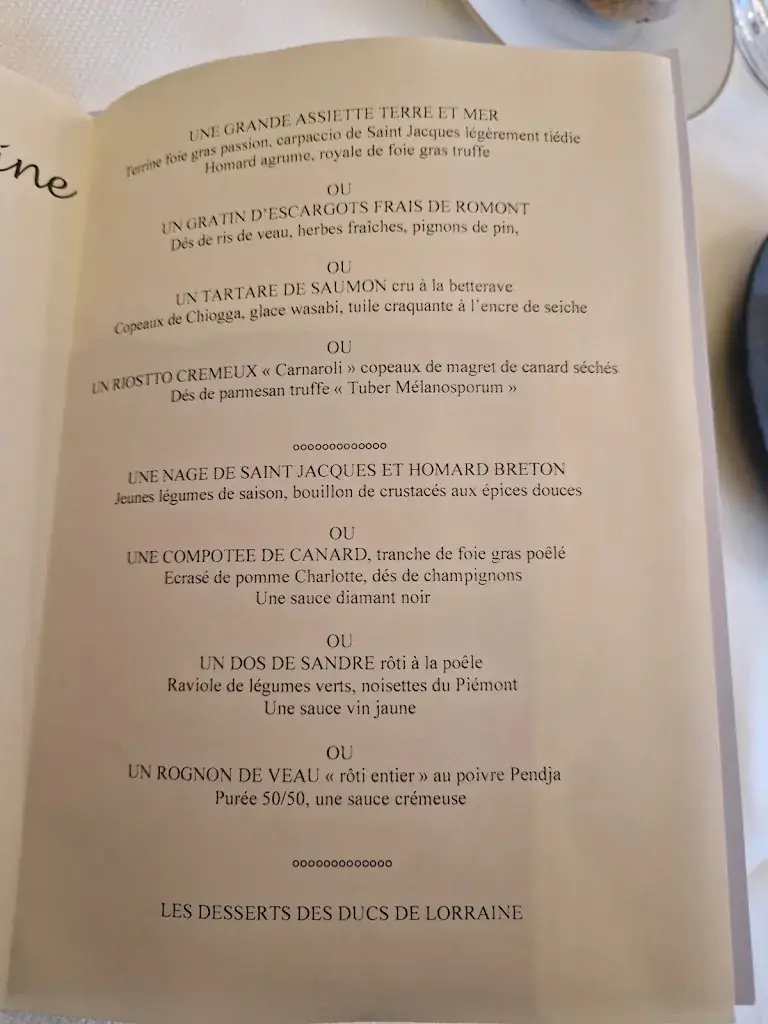 Menu_Les Ducs de Lorraine_Épinal_image_1