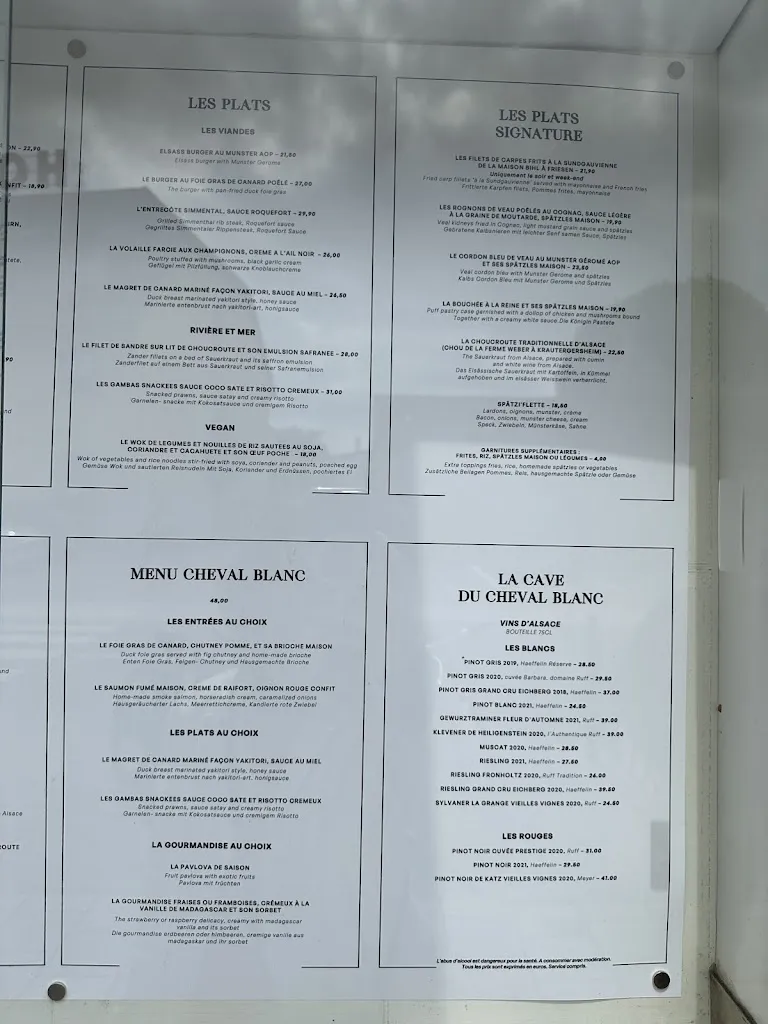 Menu_Au Cheval Blanc_Baldersheim_immagine_3