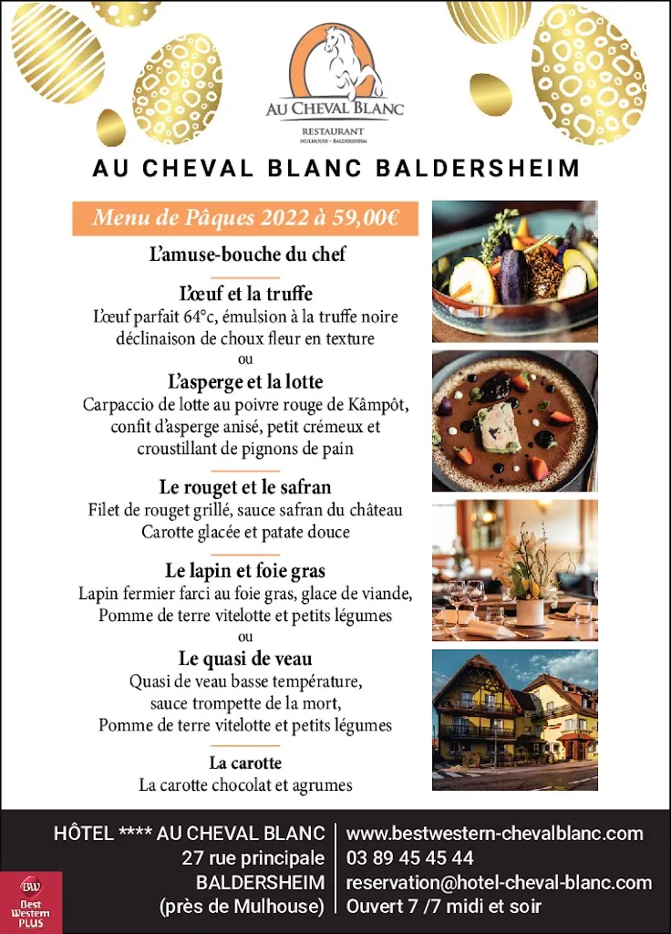 Menu_Au Cheval Blanc_Baldersheim_immagine_4