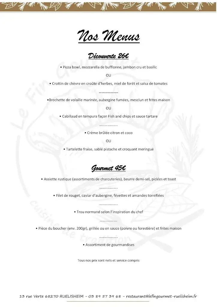 Menu_Le Fin Gourmet_Ruelisheim_image_2