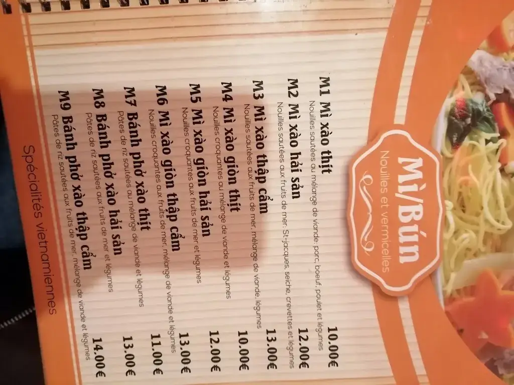 Menu_The Saigon_Sausheim_image_1