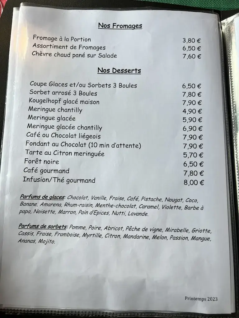 Menu_Restaurant A La Couronne_Burnhaupt-le-Haut_image_1