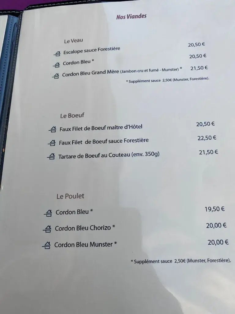 Menu_Restaurant Taverne Alsacienne_Cernay_immagine_1