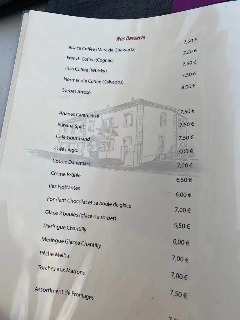 Menu_Restaurant Taverne Alsacienne_Cernay_immagine_3