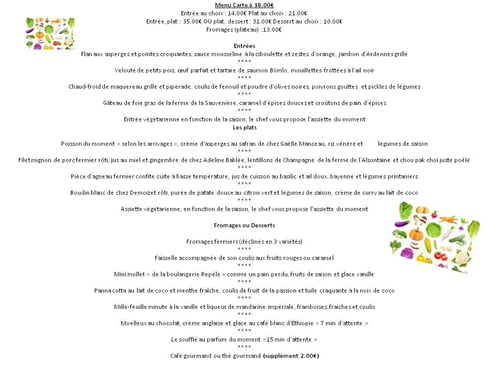 Menu_La Table d'Arthur_Charleville-Mézières_image_4