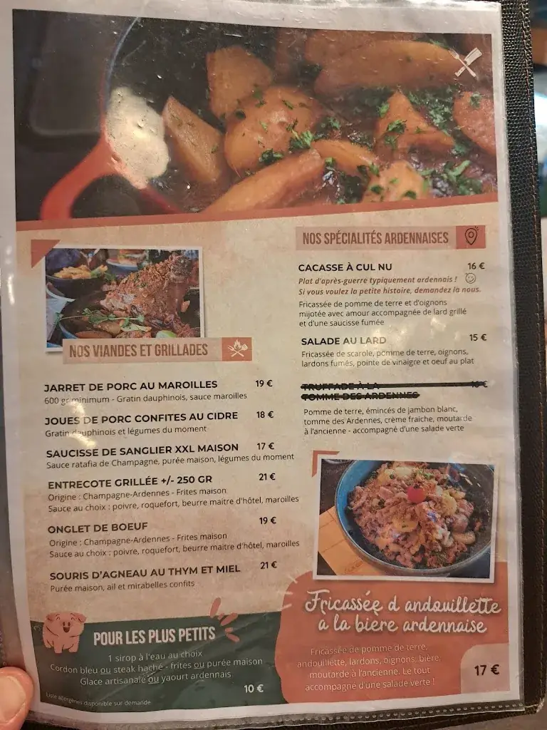 Menu_La Grande Tablée Ardennaise_Francheville_immagine_2