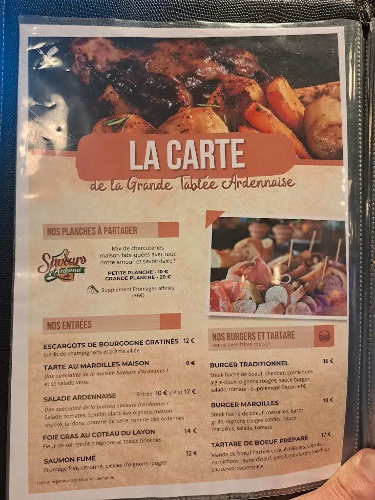 Menu_La Grande Tablée Ardennaise_Francheville_immagine_3