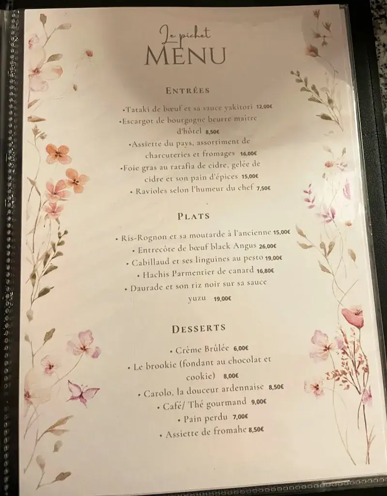 Menu_Le Pichet_Ayvelles_image_2