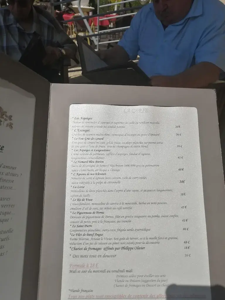 Menu_Restaurant La Gourmandière_Carignan_image_4