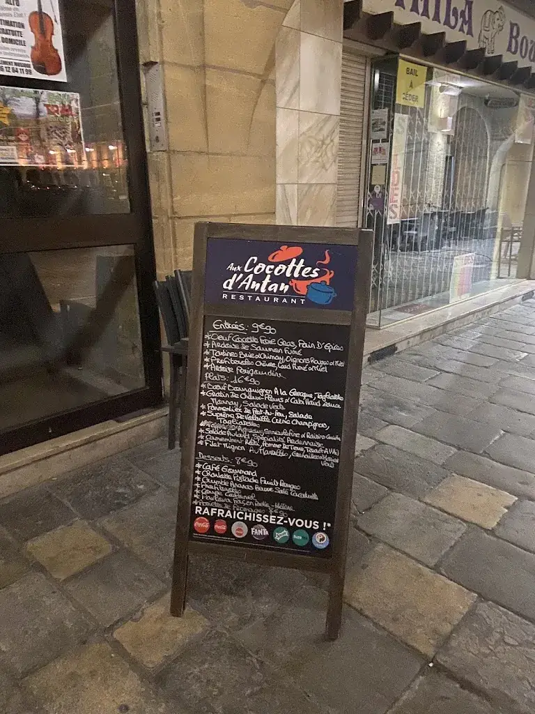 Menu_Aux Cocottes d'Antan_Charleville-Mézières_immagine_4