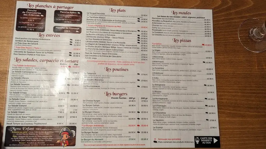 Menu_Le Galion_Charleville-Mézières_image_4