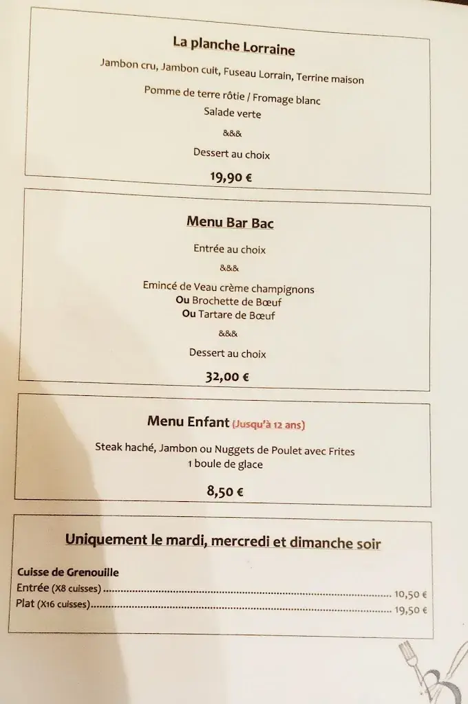 Menu_Le Bar Bac_Cattenom_image_1
