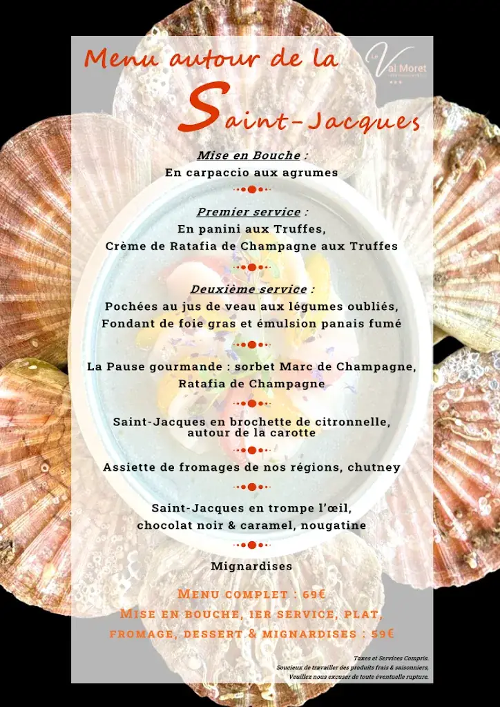 Menu_Restaurant Le Val Moret_Magnant_image_2