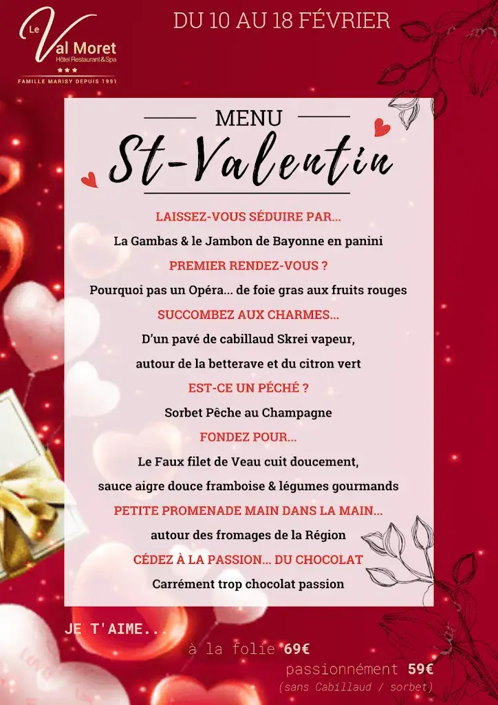 Menu_Restaurant Le Val Moret_Magnant_image_3