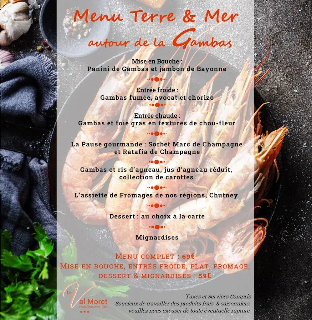 Menu_Restaurant Le Val Moret_Magnant_image_4