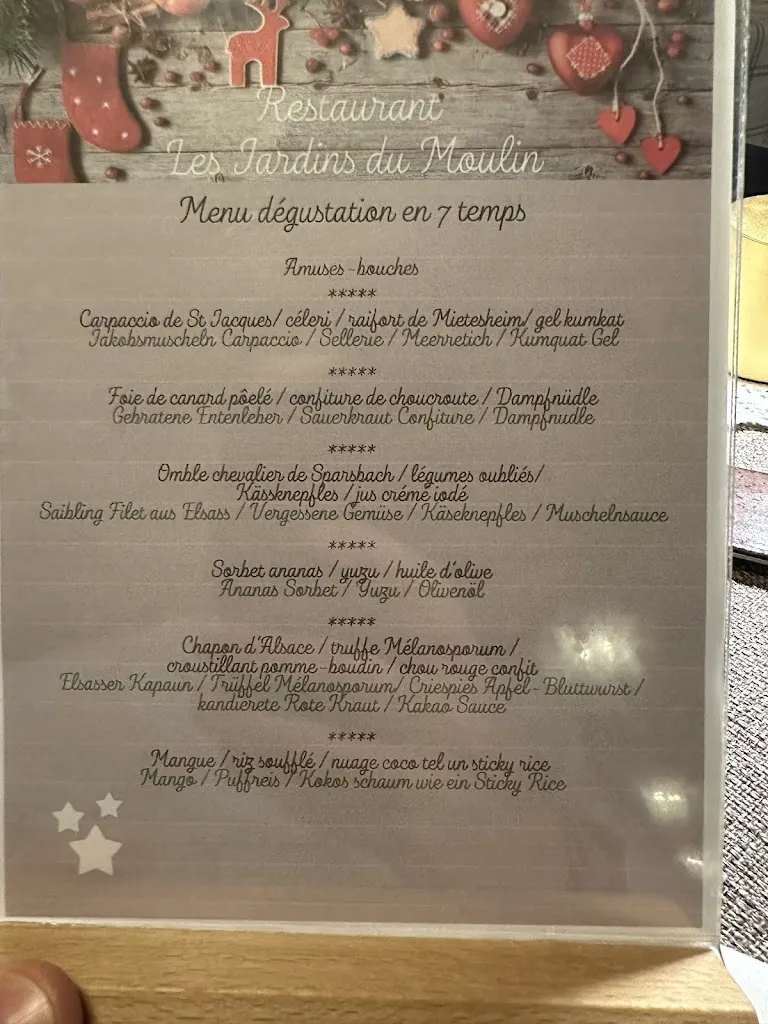Menu_Restaurant Les Jardins du Moulin_Gundershoffen_imagen_1