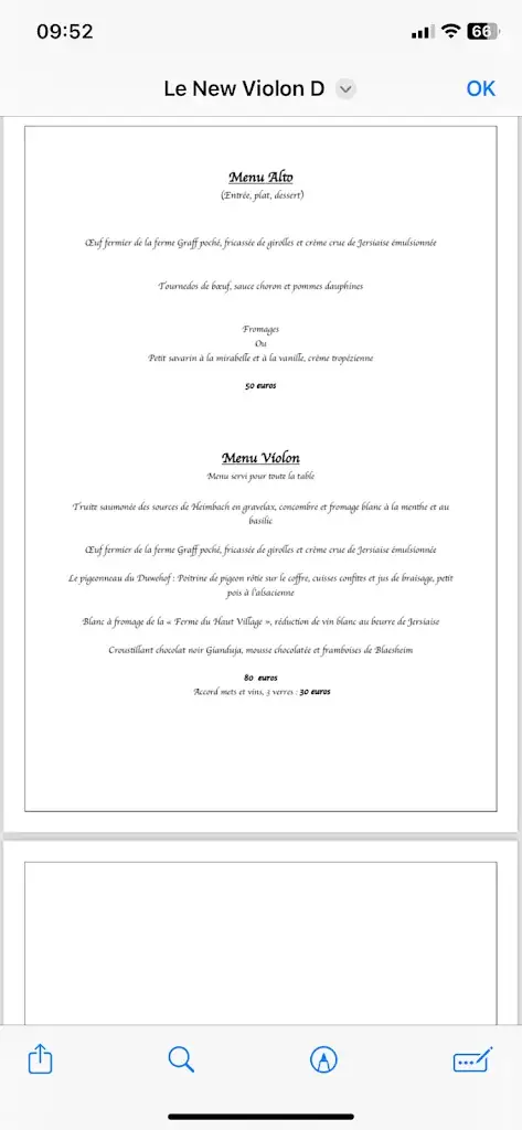 Menu_Restaurant le Violon d'Ingres_Strasbourg_image_1