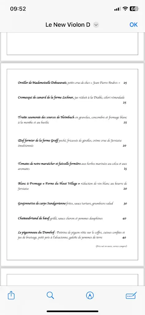 Menu_Restaurant le Violon d'Ingres_Strasbourg_image_2