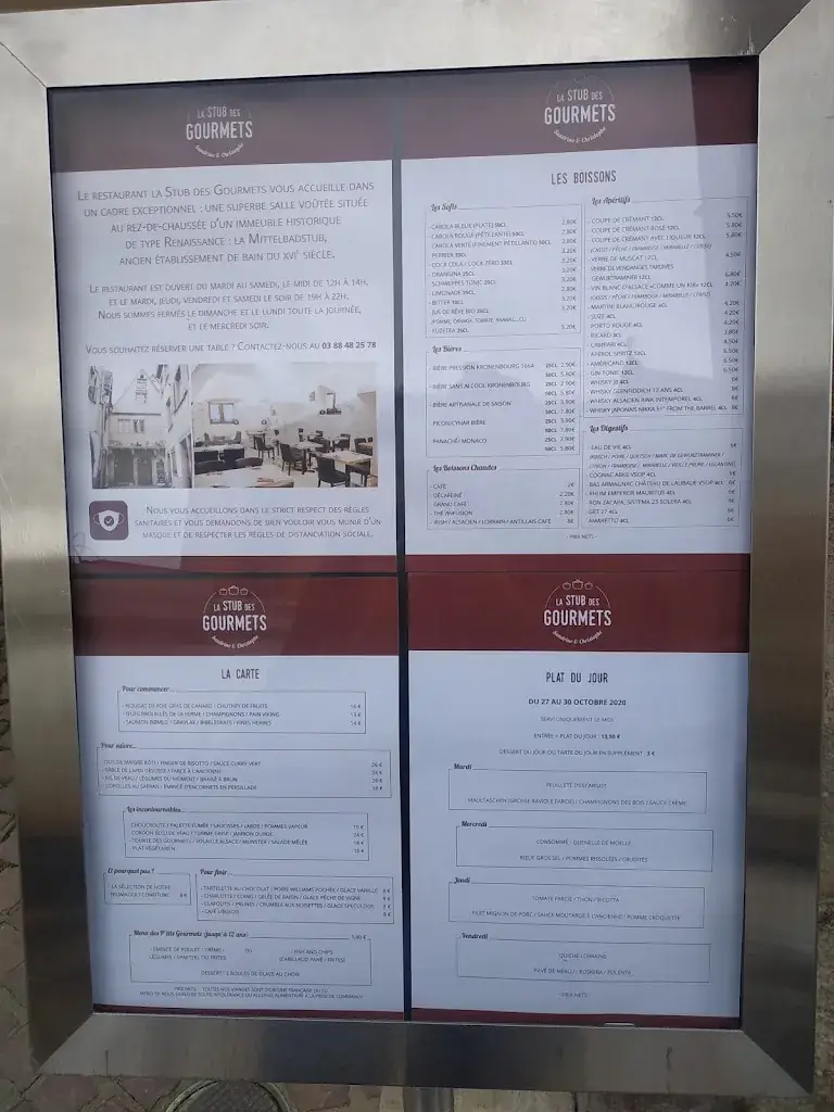 Menu_La Stub des Gourmets_Obernai_image_2
