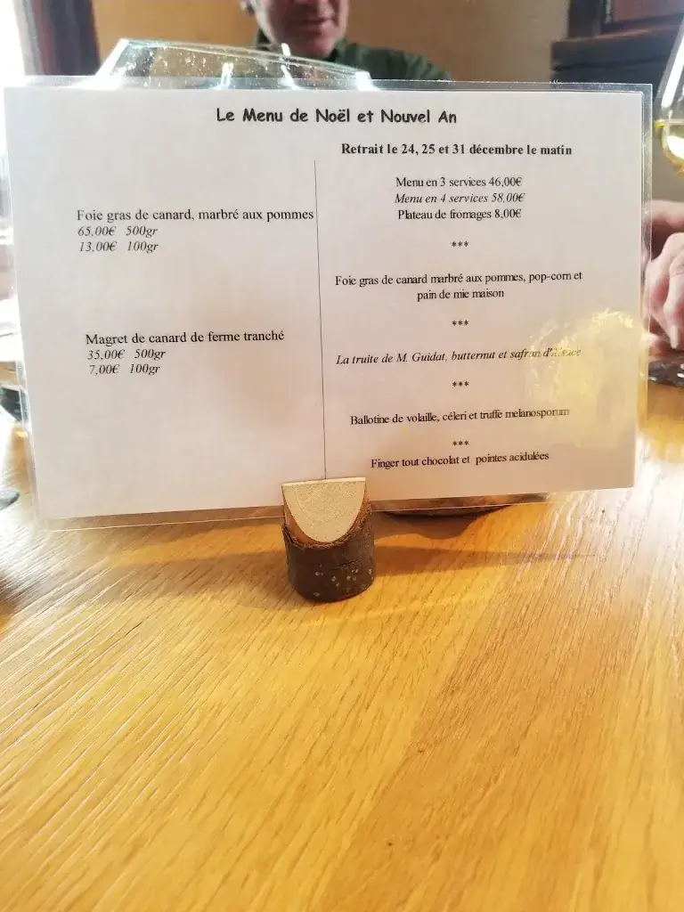 Menü_Auberge chez Guth_Steige_Bild_2