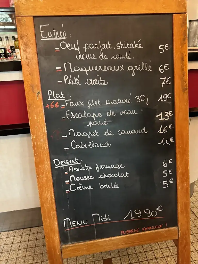 Menu_L'Auberge Francine_Nancy_image_3