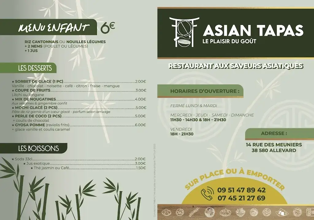 Menu_ASIAN TAPAS_Allevard_image_2