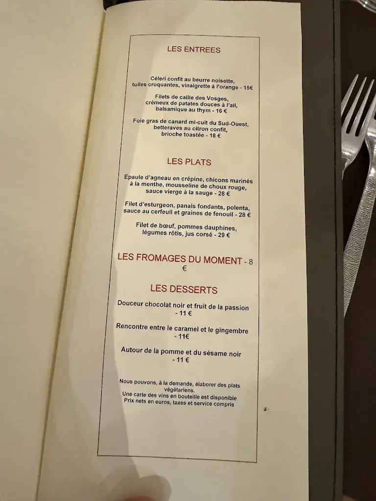 Menu_L'Arsenal_Nancy_image_1