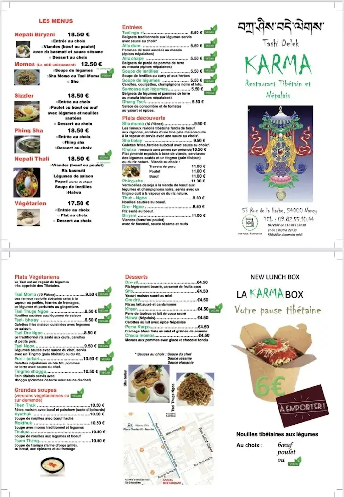 Menu_Restaurant karma_Nancy_image_1