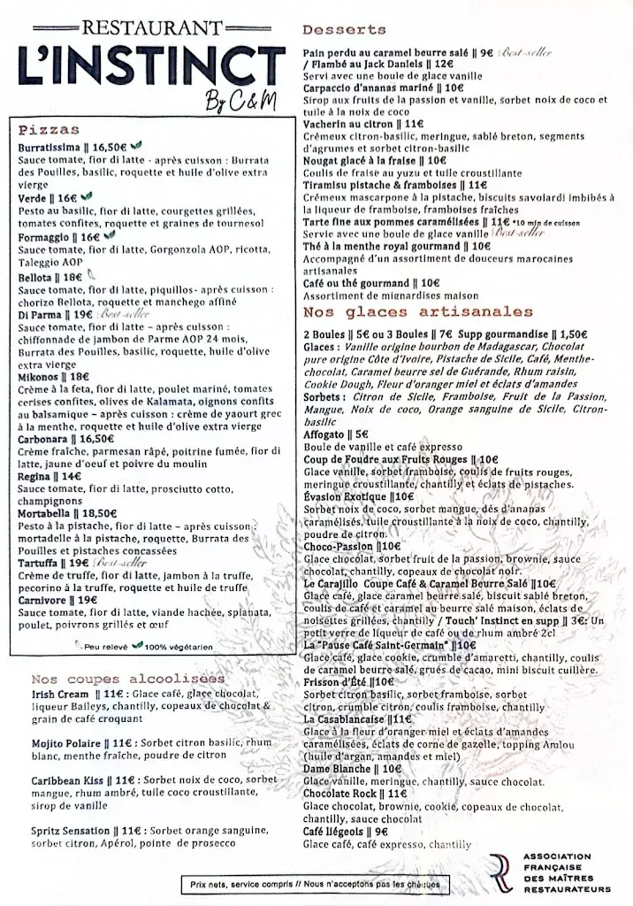 Menu_Restaurant L'INSTINCT BY C&M_Essey-lès-Nancy_image_3