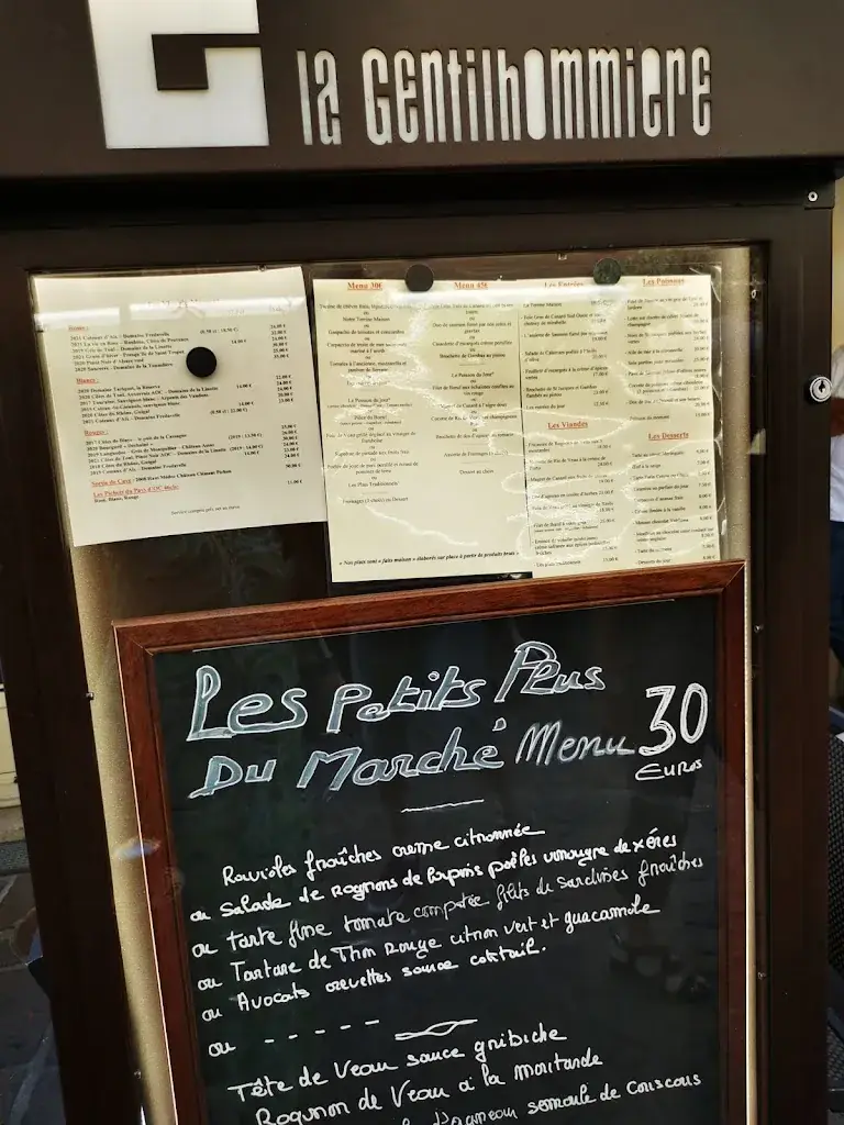 Menu_La Gentilhommière - Nancy_Nancy_image_2