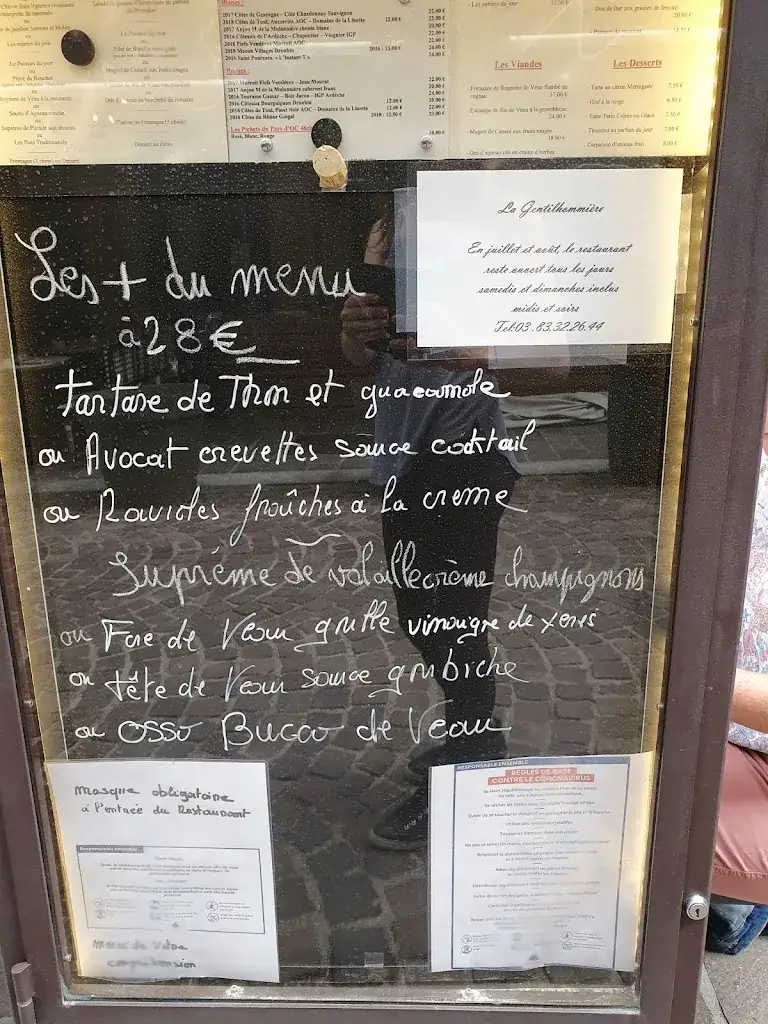 Menu_La Gentilhommière - Nancy_Nancy_image_3