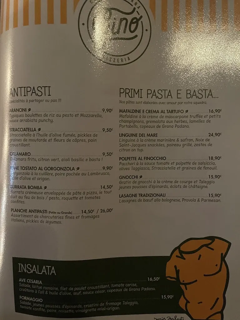 Menu_Restaurant Gino_Vandœuvre-lès-Nancy_image_2