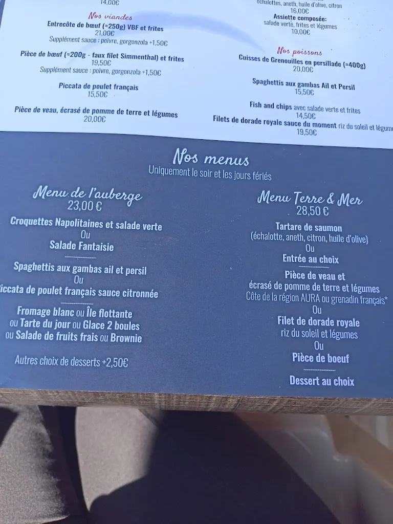 Menu_L'Auberge de la chapelle_Charvieu-Chavagneux_image_3