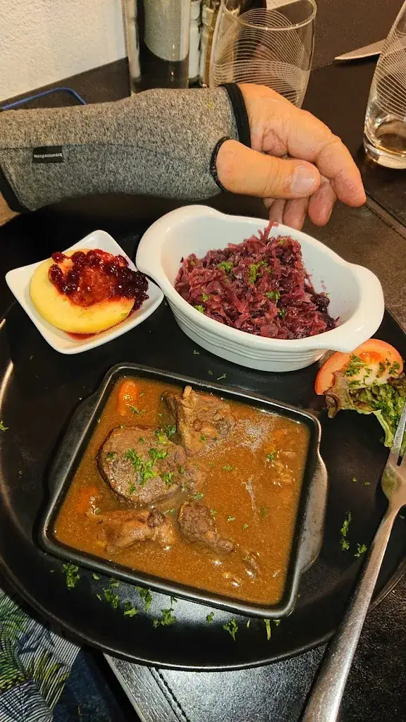 Menu_Restaurant Mise en scène , Grillades , steak sur Pierre chaude . Cuisine française ._Luxembourg_immagine_8