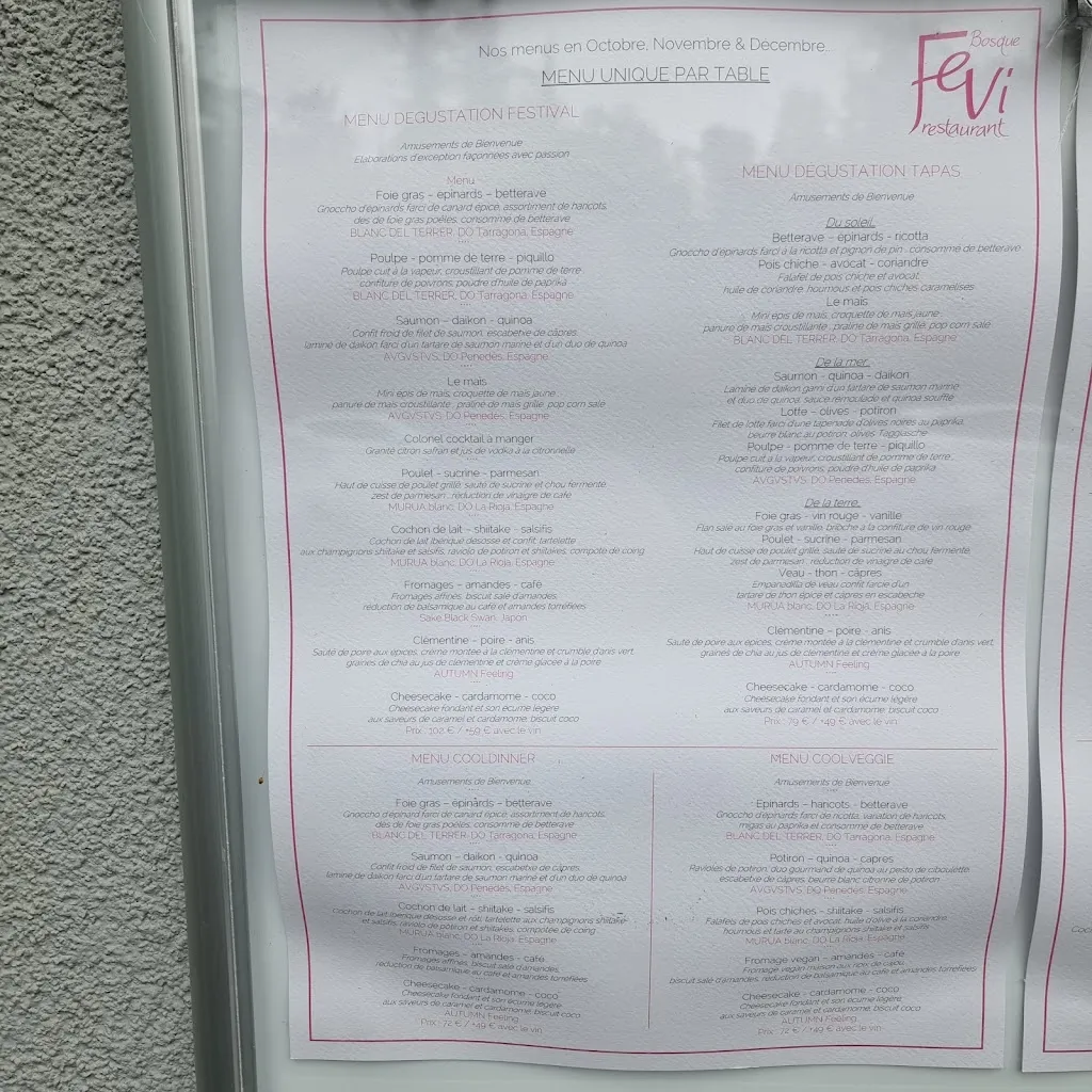 Menu_Restaurant FeVi Bosque_Luxembourg_image_2