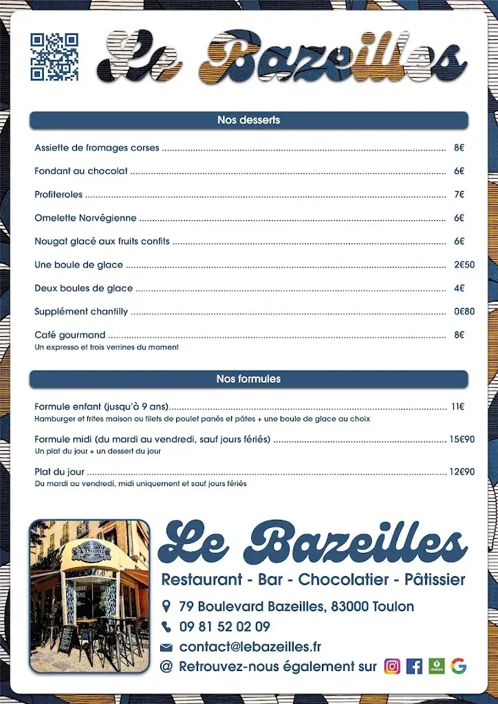 Menu_Restaurant Le Bazeilles_Toulon_image_2