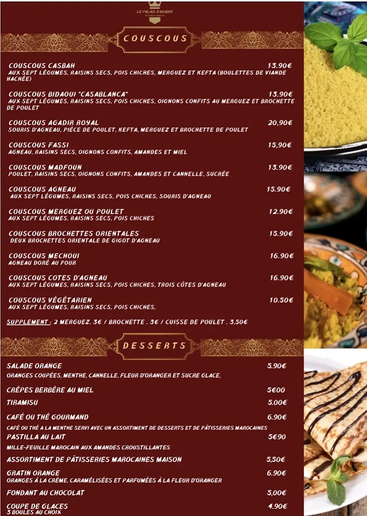 Menu_Le palais d'Agadir_Bar-sur-Aube_image_1