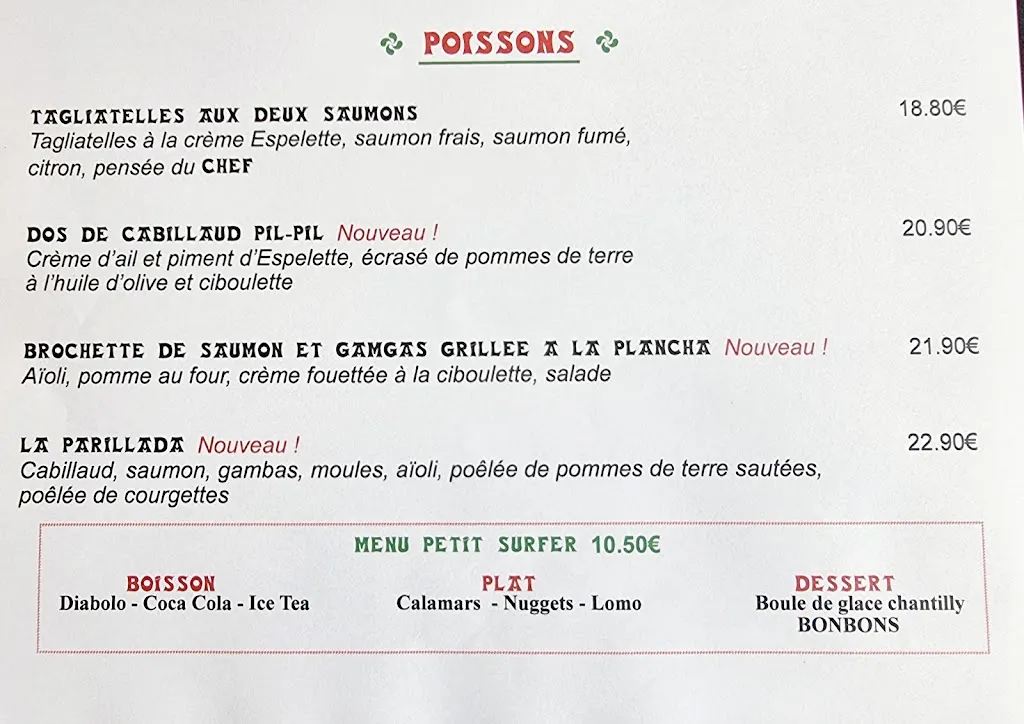 Menu_RESTAURANT L ESPELETTE_Reims_image_2