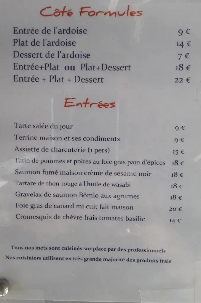 Menu_Côté Cépages_Bar-le-Duc_image_2