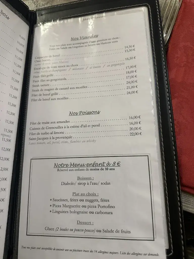 Menu_Le Portofino Bar-le-Duc_Bar-le-Duc_image_4