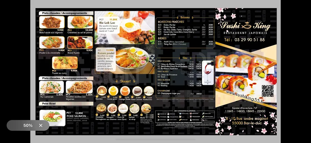 Menu_Sushi King - 55 BAR LE DUC_Bar-le-Duc_image_3