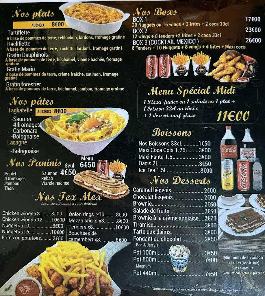 Menu_Casa Di Roma bar le duc_Bar-le-Duc_image_1