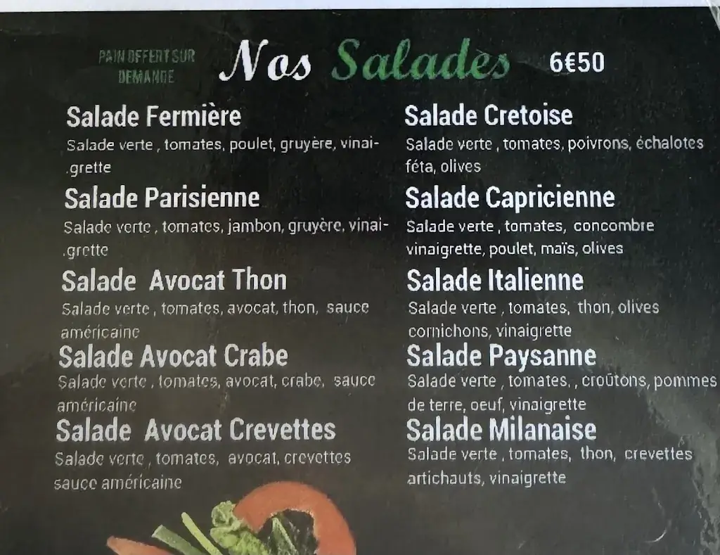 Menu_Casa Di Roma bar le duc_Bar-le-Duc_image_4