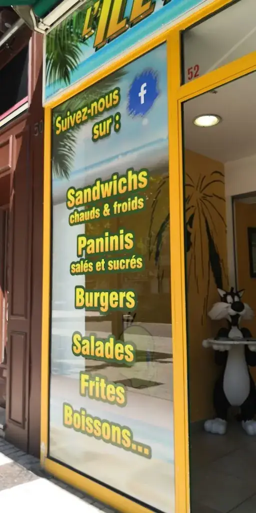 Menu_L'Ile Aux Sandwichs Restauration rapide_Bar-le-Duc_image_4