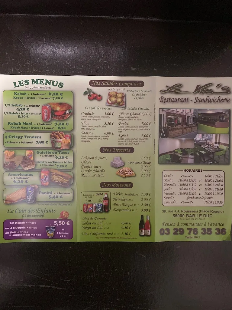 Menu_Le Keb's_Bar-le-Duc_image_2